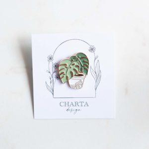 Monstera pin