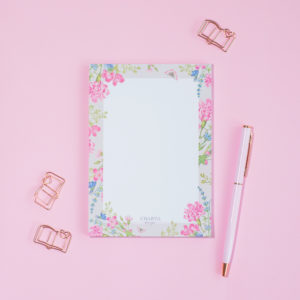 Trhací blok To do list A6 flora pink