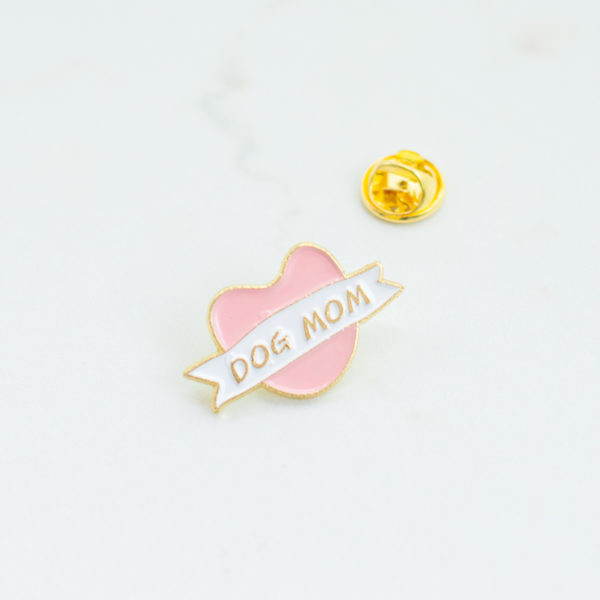 dog mom pin