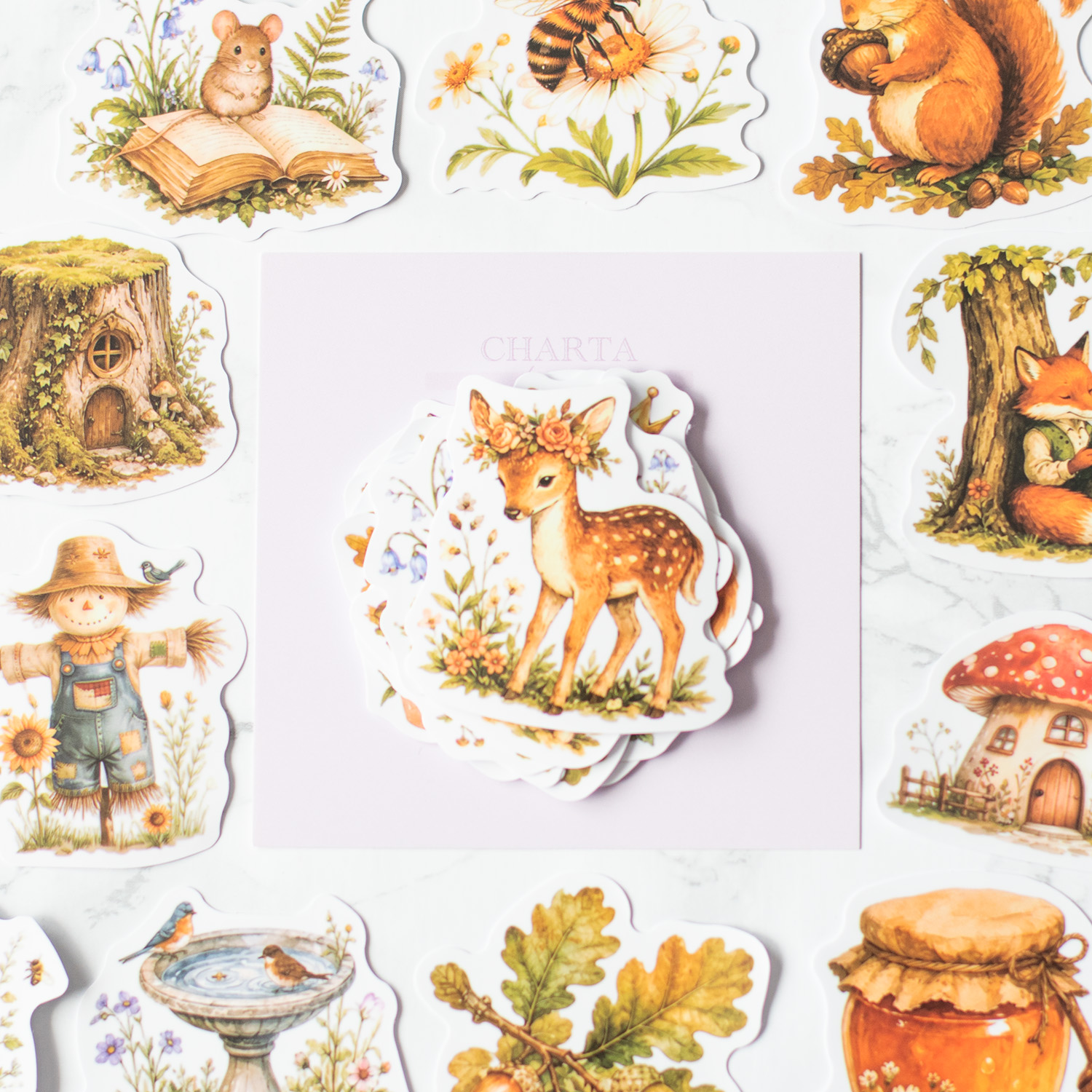 Nálepky Little Stories – Woodland